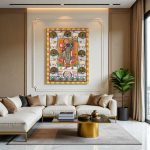 Shrinathji Pichwai Artwork Bringing Blessings and Abundance - Image 4