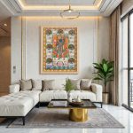 Shrinathji Pichwai Artwork Bringing Blessings and Abundance - Image 3