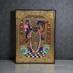 Shrinathji Tanjore Gold Foil Painting