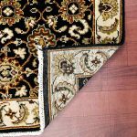 Midnight Floral Hand Knotted Rug - Image 5
