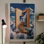 Stairway to Knowledge Oil Painting
