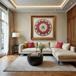 Mandala Weave Munj Wall Art - Image 4