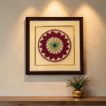 "विरासत" Handcrafted Natural Munj Grass Wall Art